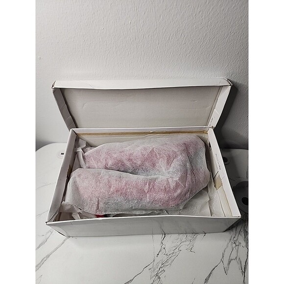 Women's Angle Steps Sophia 2 Red Shoes Low Heel Size 8.5 - Picture 6 of 9